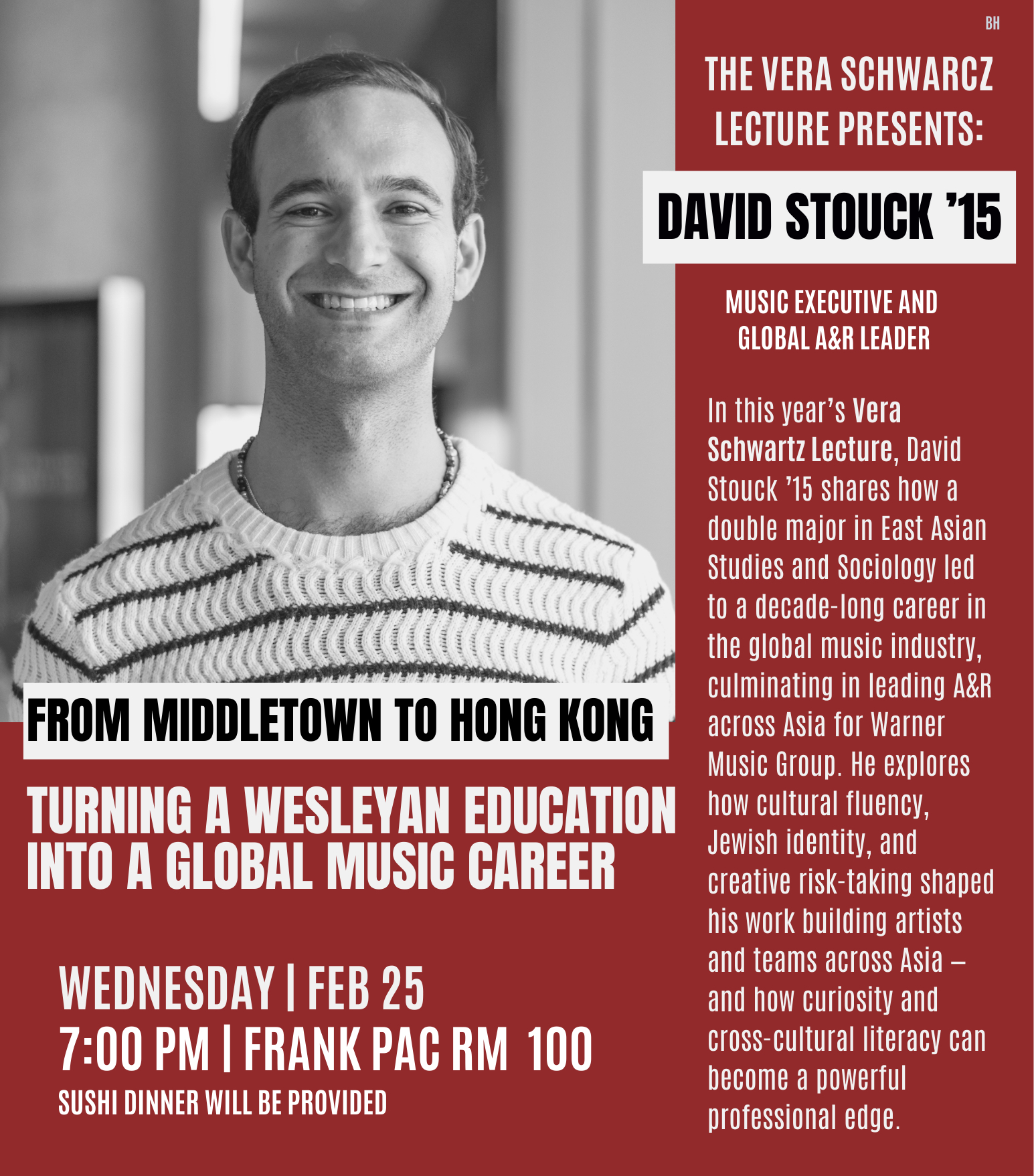 Wesleyan Vera Schwarcz Lecture