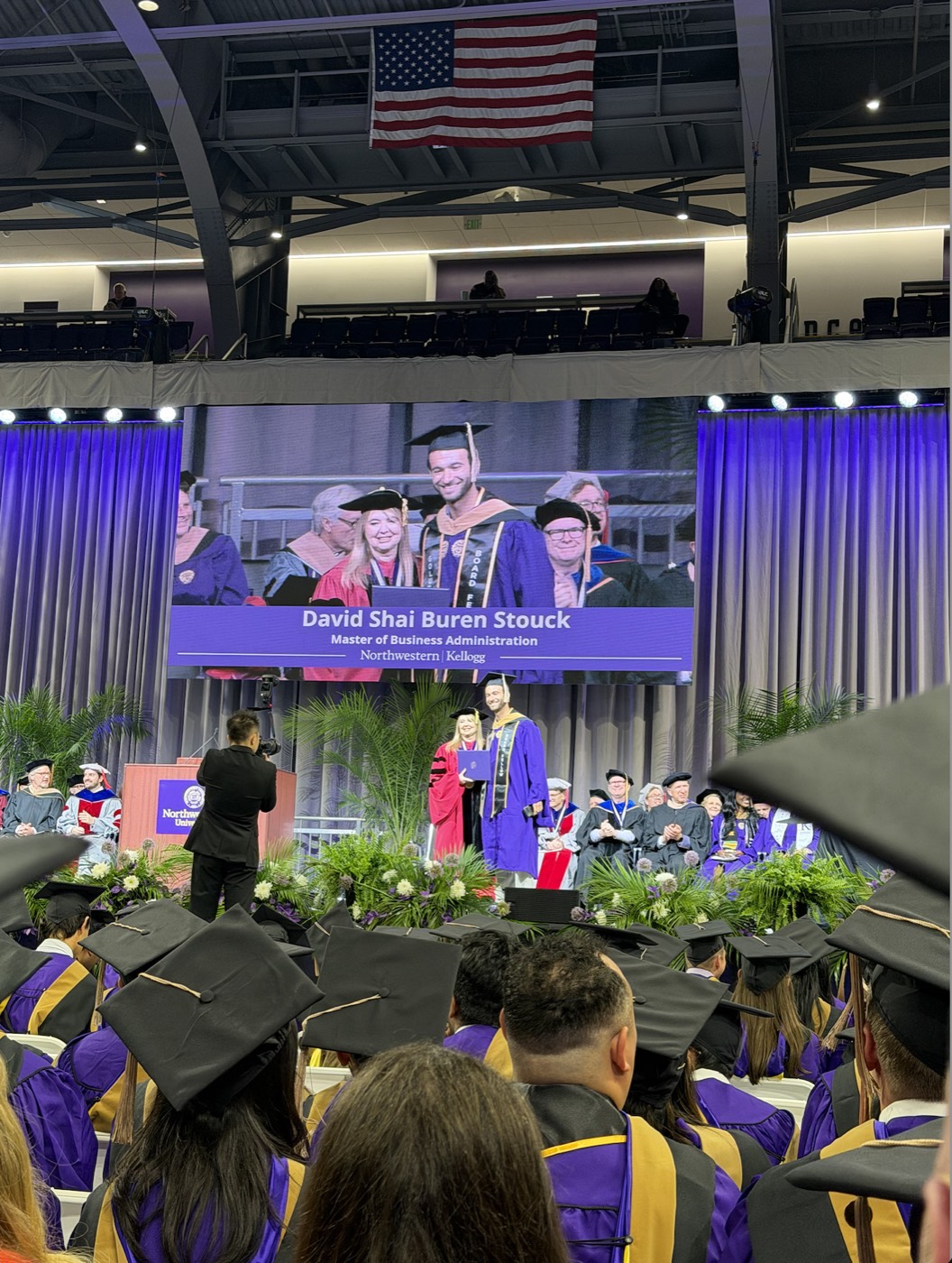 Kellogg MBA graduation ceremony